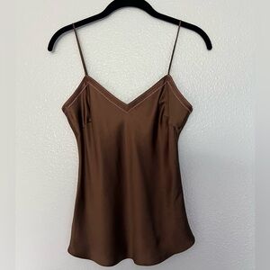J. Crew Chocolate Camisole Top